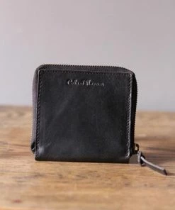 CollardManson Black Square Wallet
