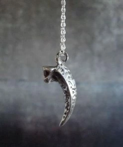 CollardManson Silver Tusk Necklace