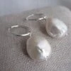 CollardManson Pearl Hoop Earrings Small