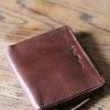 CollardManson Brown Square Wallet