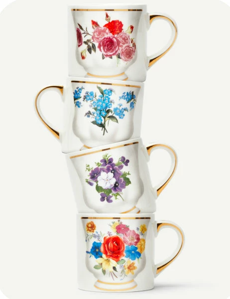 Pols Potten Stientje Veenstra Flower Mug 4 Pols Potten Stientje Veenstra Flower Mug