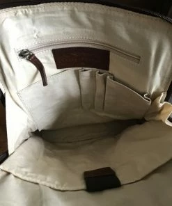 CollardManson Backpack Brown Floral