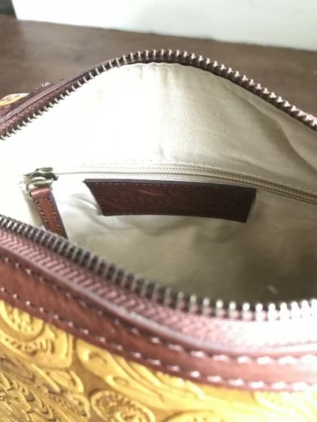 CollardManson Maya Bag Tan Floral 6 CollardManson Maya Bag Tan Floral