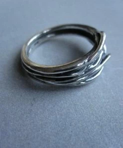 CollardManson Twine 925 Silver Ring