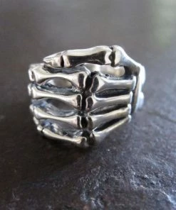 CollardManson Silver Skeleton Ring