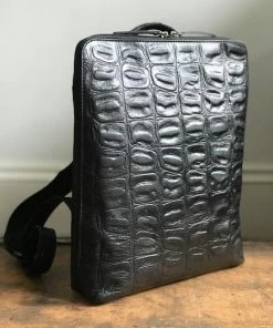CollardManson Backpack Black Croc