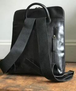 CollardManson Backpack Black Croc 7 CollardManson Backpack Black Croc