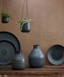 CollardManson Black Mahika Vase Small