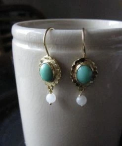 CollardManson Kyra Earrings Chrysophrase