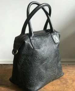 CollardManson Maya Bag Black Floral 8 CollardManson Maya Bag Black Floral