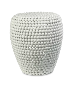 Pols Potten Taburete Dot Blanco