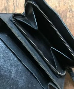 CollardManson Classic Wallet Black Floral