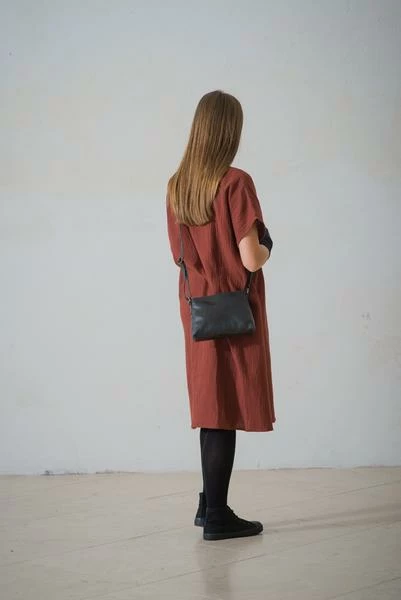 CollardManson Elsie Bag Black Croc Leather 5 CollardManson Elsie Bag Black Croc Leather