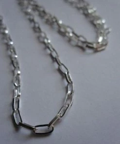 CollardManson Chain Silver 5mm Link