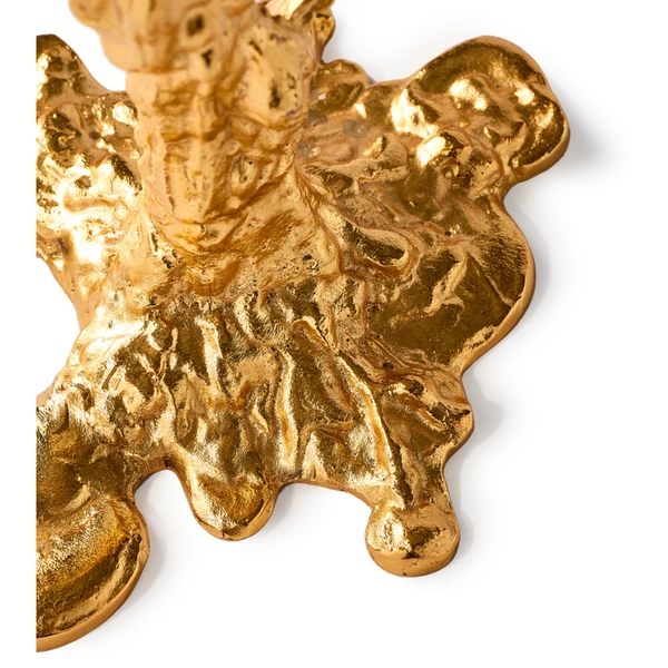 Pols Potten Gold Drip Candle Holder - Small 6 Pols Potten Gold Drip Candle Holder - Small