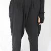 CollardManson Black Pleated Trousers