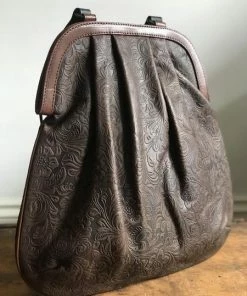 CollardManson Anya Bag Brown Floral