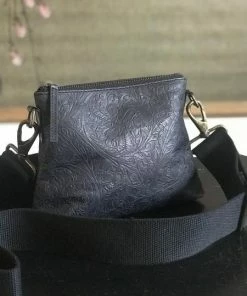 CollardManson Elsie Bag Black Weathered Tool Leather