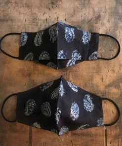 CollardManson Masks Pack Of 2 Paisley