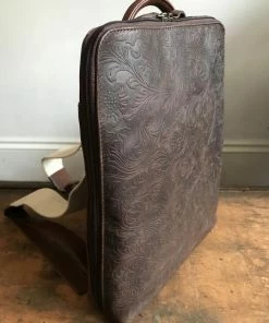 CollardManson Backpack Brown Floral