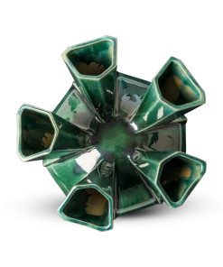 Pols Potten Jarrón Puyi Green