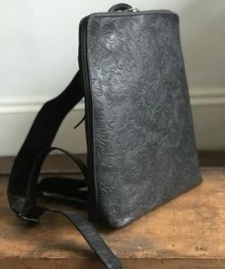 CollardManson Backpack Black Floral