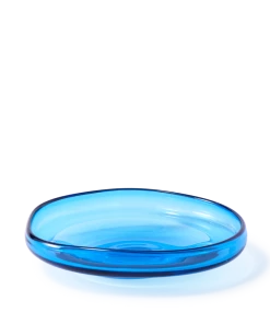 Pols Potten Plato Vidrio Azul Pequeño