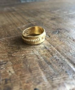 CollardManson Jaggered Ring - Gold