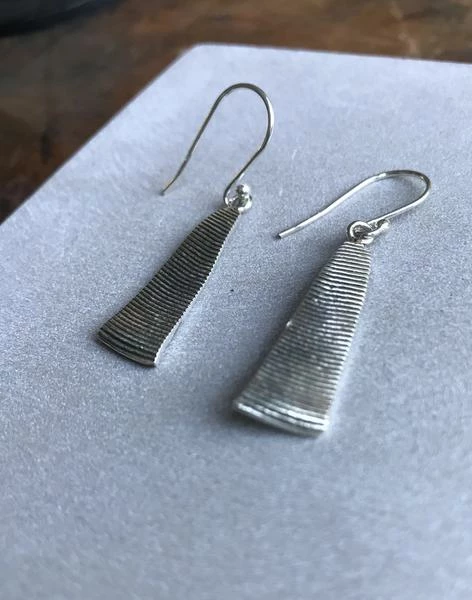 CollardManson Linea Drop 925 Silver Earrings 4 CollardManson Linea Drop 925 Silver Earrings