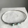 CollardManson Turquoise Open Bangle