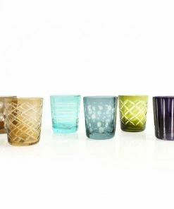 Pols Potten Multicolour Mit Schliff Glass Set 11 Pols Potten Multicolour Mit Schliff Glass Set
