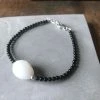 CollardManson Black Onyx And Moonstone Bracelet