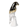 Pols Potten Estatua Loro Blanco Dorado
