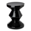 Pols Potten Taburete Zig Zag Negro