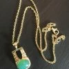 CollardManson Luna Necklace Gold