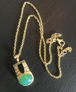 CollardManson Luna Necklace Gold