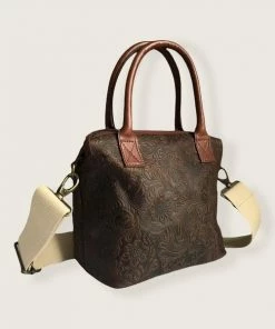 CollardManson Maya Bag Brown Floral