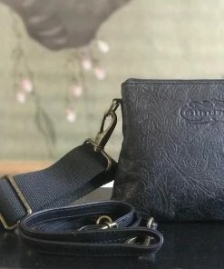 CollardManson Elsie Bag Black Weathered Tool Leather