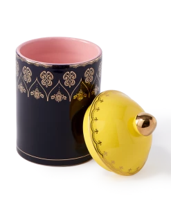 Pols Potten Pot Met Deksel Grandpa Dark Blue M 11 x H20 cm