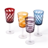 Pols Potten Tubular Wine Glass - 4 colours available 2 Pols Potten Tubular Wine Glass - 4 colours available