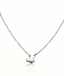 CollardManson Silver Little Bird Necklace