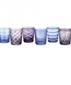 Pols Potten Cobalt Mix Glasses Set