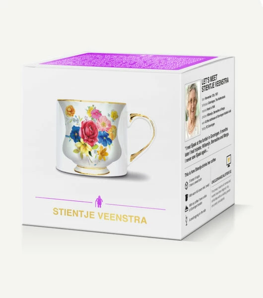 Pols Potten Stientje Veenstra Flower Mug 3 Pols Potten Stientje Veenstra Flower Mug