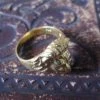 CollardManson Gold Plated Lion Ring