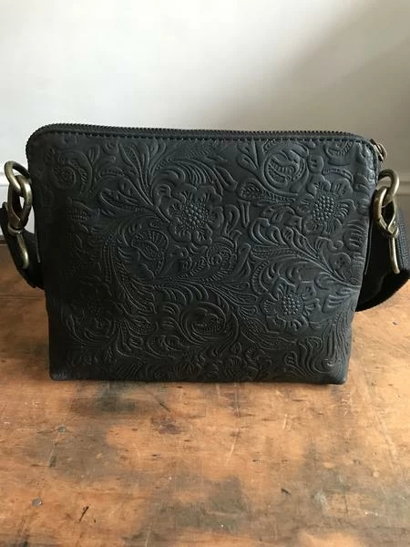 CollardManson New Elsie Bag Black Floral 5 CollardManson New Elsie Bag Black Floral