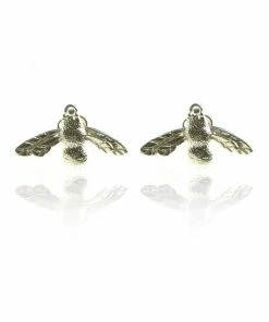 CollardManson 925 Silver Bee Earrings