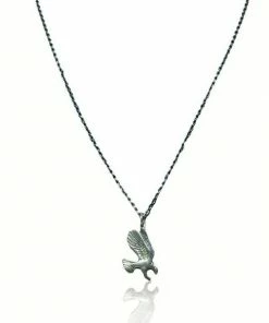 CollardManson 925 Silver Eagle Necklace