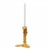 Pols Potten Small Gold Drip Candle Holder Small
