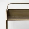CollardManson 3 Shelf Desk Tidy Antique Brass