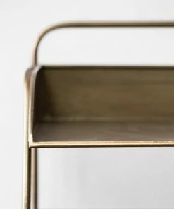 CollardManson 3 Shelf Desk Tidy Antique Brass